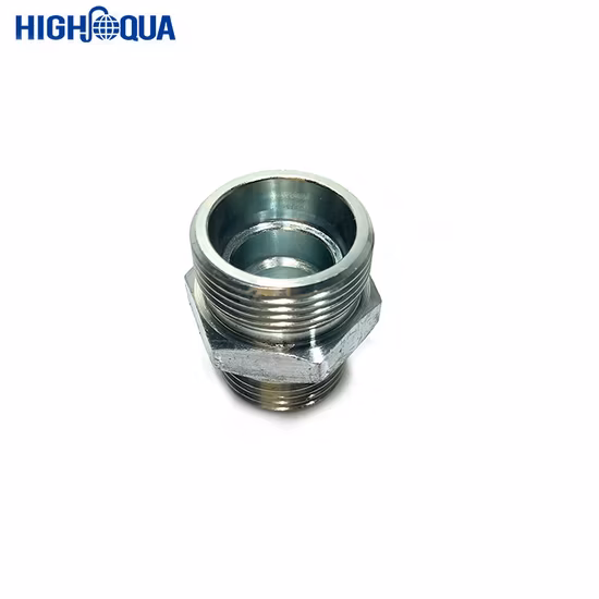 SS316 High Pressure Crimp Jic/Orfs/SAE Hydraulic Fittings