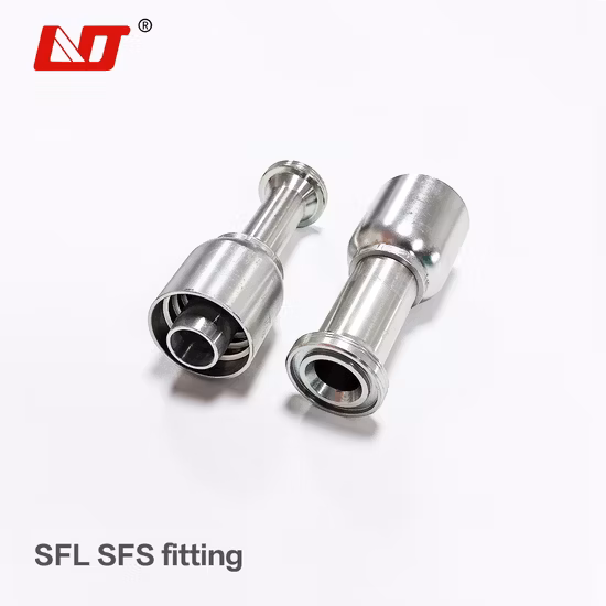 SAE 60 Degree High Pressure Hydraulic Flange for Spiral Hoses